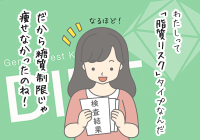 私って脂質リスクタイプなんだ